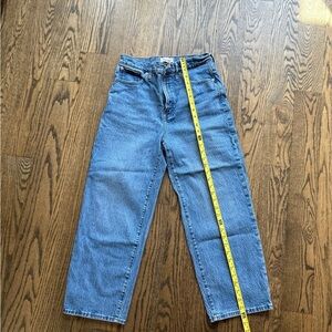 Madewell Perfect Vintage Wide Leg Crop Jeans 29